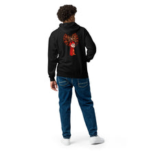 Load image into Gallery viewer, devil unisex zip hoodie