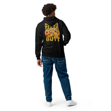 Load image into Gallery viewer, pizza butt unisex zip hoodie