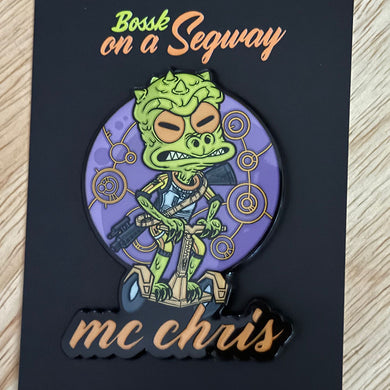 enamel pin - bossk