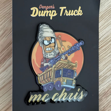 enamel pin - dengar