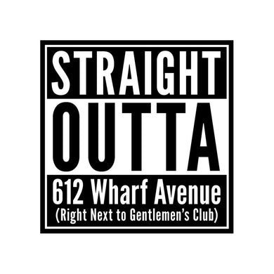 612 wharf ave sticker (on hand)
