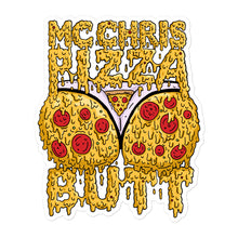 Load image into Gallery viewer, pizza butt vinyl sticker (5in)