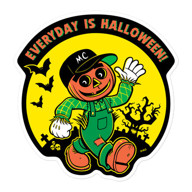 halloween vinyl sticker (5x5)