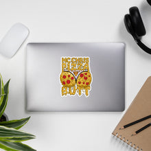 Load image into Gallery viewer, pizza butt vinyl sticker (5in)